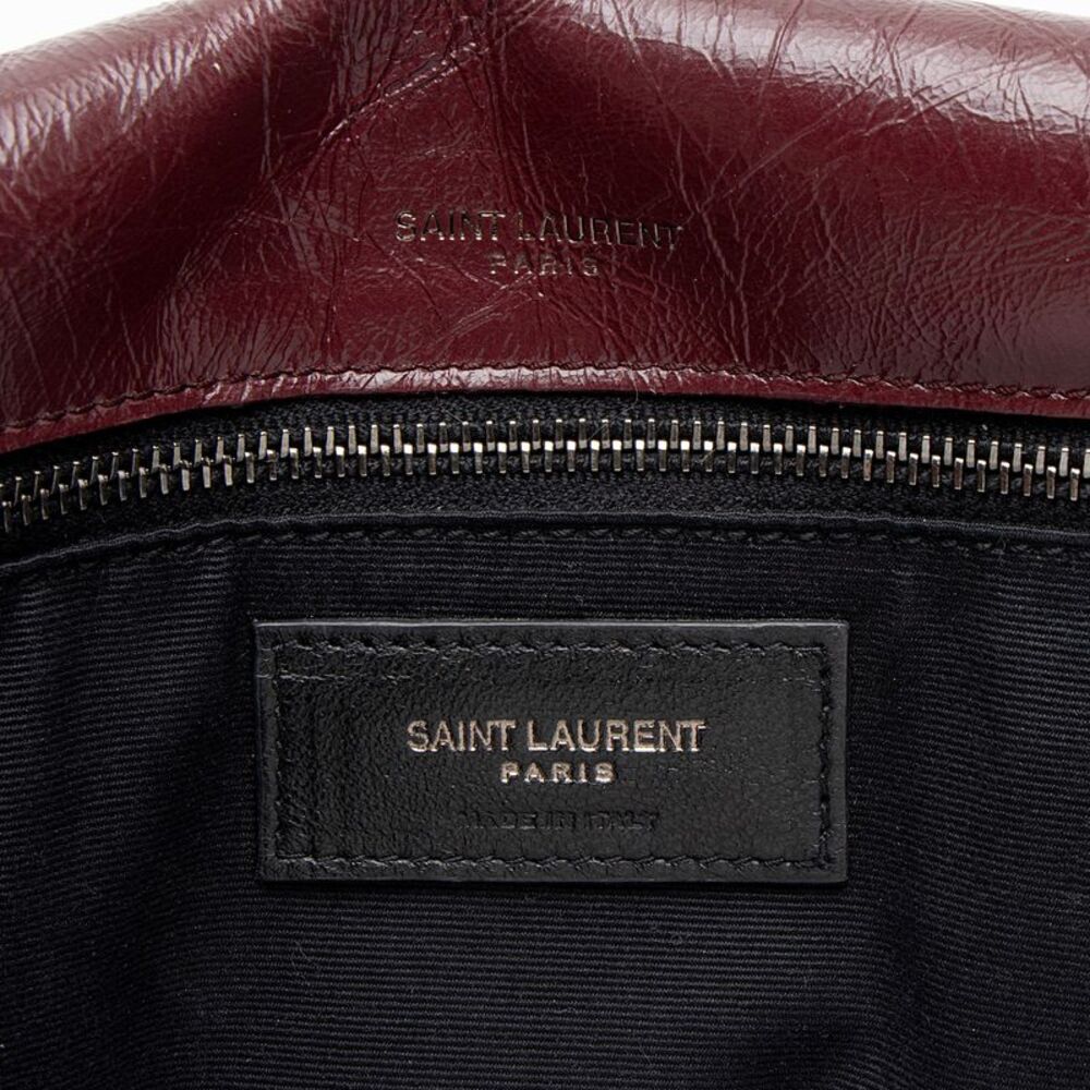 Saint Laurent Crinkled Calfskin Monogram Niki Medium Shoulder Bag - Picture 8 of 12
